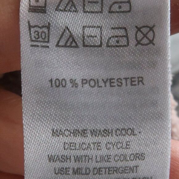 KAISLEY PINK LONG SLEEVE COWL NECK CROP SWEATER SIZE MEDIUM - Picture 3 of 8